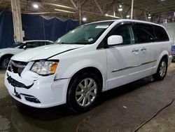 Vehiculos salvage en venta de Copart Woodhaven, MI: 2015 Chrysler Town & Country Touring