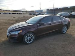 Salvage cars for sale at Colorado Springs, CO auction: 2019 Ford Fusion SE