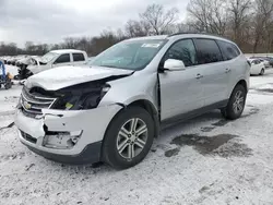 2016 Chevrolet Traverse LT en venta en Ellwood City, PA