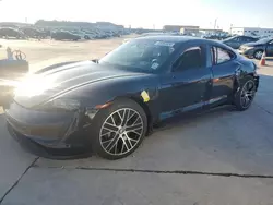 Salvage cars for sale at Grand Prairie, TX auction: 2023 Porsche Taycan