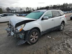 Salvage cars for sale at Charles City, VA auction: 2010 Subaru Outback 2.5I Limited