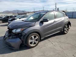 Salvage cars for sale at Sun Valley, CA auction: 2018 Honda HR-V LX