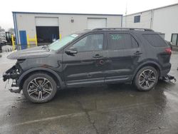 Vehiculos salvage en venta de Copart Vallejo, CA: 2015 Ford Explorer Sport