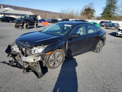 Salvage cars for sale at Grantville, PA auction: 2016 Honda Civic EXL