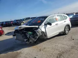 Salvage cars for sale at Indianapolis, IN auction: 2015 Honda CR-V LX