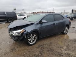 Salvage cars for sale from Copart Chicago Heights, IL: 2015 Toyota Corolla L