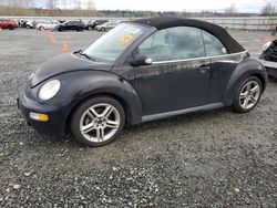 Volkswagen salvage cars for sale: 2003 Volkswagen New Beetle GLS