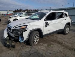 Jeep salvage cars for sale: 2018 Jeep Cherokee Latitude Plus