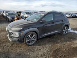 Salvage cars for sale at Helena, MT auction: 2021 Hyundai Kona Ultimate