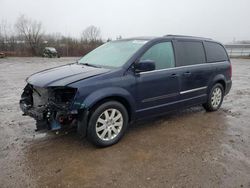 Salvage cars for sale at Columbia Station, OH auction: 2016 Chrysler Town & Country Touring