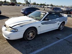 Ford salvage cars for sale: 1997 Ford Mustang GT