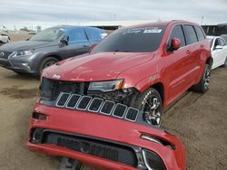 Jeep Grand Cherokee salvage cars for sale: 2015 Jeep Grand Cherokee SRT-8