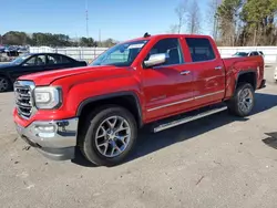 Salvage cars for sale at Dunn, NC auction: 2016 GMC Sierra K1500 SLT