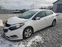 KIA salvage cars for sale: 2015 KIA Forte LX