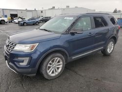 Salvage cars for sale at Vallejo, CA auction: 2016 Ford Explorer XLT