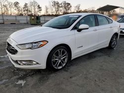 2017 Ford Fusion SE Hybrid en venta en Spartanburg, SC