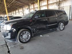 Cadillac salvage cars for sale: 2020 Cadillac Escalade ESV Platinum