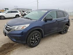 Salvage cars for sale at Bismarck, ND auction: 2016 Honda CR-V SE