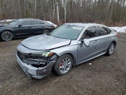 Honda salvage cars for sale: 2022 Honda Civic EX