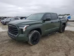 Salvage cars for sale at Houston, TX auction: 2022 Toyota Tundra Crewmax SR