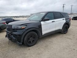 Salvage cars for sale at San Antonio, TX auction: 2022 Ford Explorer Police Interceptor