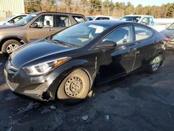 Salvage cars for sale at Exeter, RI auction: 2016 Hyundai Elantra SE