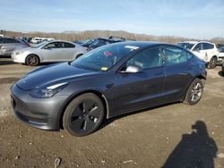 Salvage cars for sale at Assonet, MA auction: 2023 Tesla Model 3