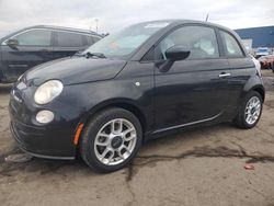 Salvage cars for sale at Woodhaven, MI auction: 2013 Fiat 500 POP