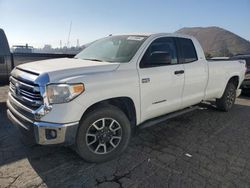 Toyota Tundra Double cab sr salvage cars for sale: 2017 Toyota Tundra Double Cab SR