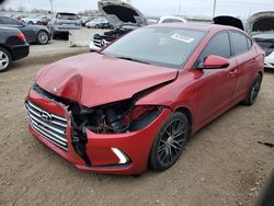 Salvage cars for sale at Elgin, IL auction: 2018 Hyundai Elantra SEL