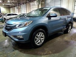 Salvage cars for sale at Woodhaven, MI auction: 2015 Honda CR-V EX