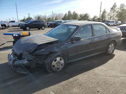 Honda Accord ex salvage cars for sale: 2001 Honda Accord EX