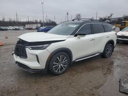 Salvage cars for sale at Bridgeton, MO auction: 2023 Infiniti QX60 Sensory