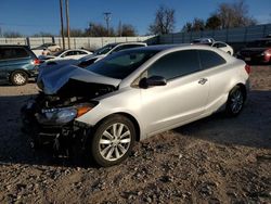 Salvage cars for sale at Oklahoma City, OK auction: 2015 KIA Forte EX