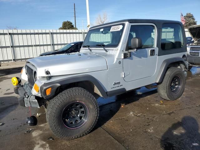 2006 Jeep Wrangler / TJ SE