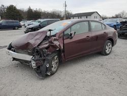 Salvage cars for sale at York Haven, PA auction: 2015 Honda Civic LX