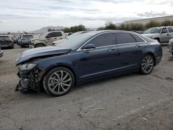 Salvage cars for sale at Las Vegas, NV auction: 2018 Lincoln MKZ Reserve