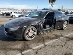 Maserati salvage cars for sale: 2015 Maserati Ghibli S