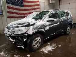 Salvage cars for sale at Lyman, ME auction: 2013 Honda CR-V LX