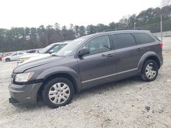 Salvage cars for sale at Ellenwood, GA auction: 2016 Dodge Journey SE