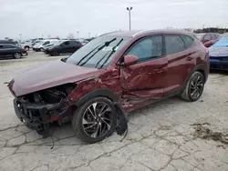 Salvage cars for sale at Indianapolis, IN auction: 2019 Hyundai Tucson Limited