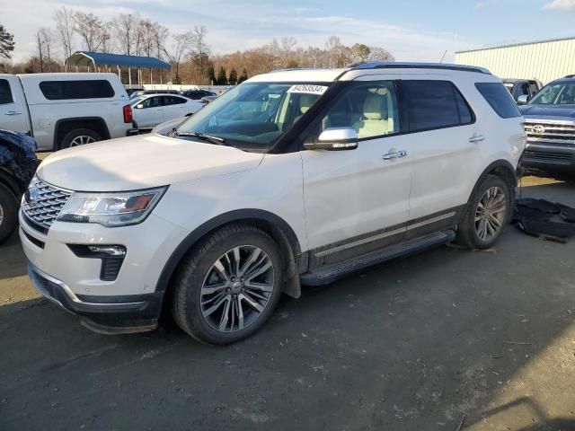 2018 Ford Explorer Platinum