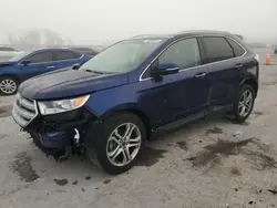 Salvage cars for sale at Orlando, FL auction: 2016 Ford Edge Titanium