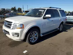 2017 Ford Expedition Limited en venta en Denver, CO