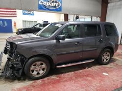 Salvage cars for sale from Copart Angola, NY: 2014 Honda Pilot LX