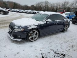 Salvage cars for sale at North Billerica, MA auction: 2010 Audi S4 Prestige