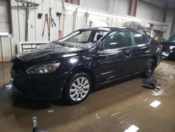 Salvage cars for sale at Elgin, IL auction: 2016 Nissan Sentra S