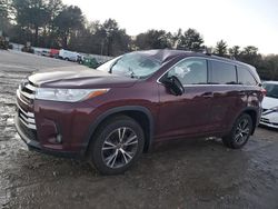 2017 Toyota Highlander LE en venta en Mendon, MA