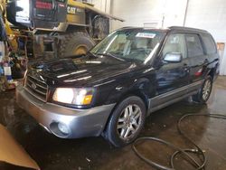 Subaru salvage cars for sale: 2005 Subaru Forester 2.5XS LL Bean