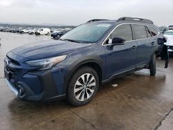 Salvage cars for sale at Grand Prairie, TX auction: 2024 Subaru Outback Limited